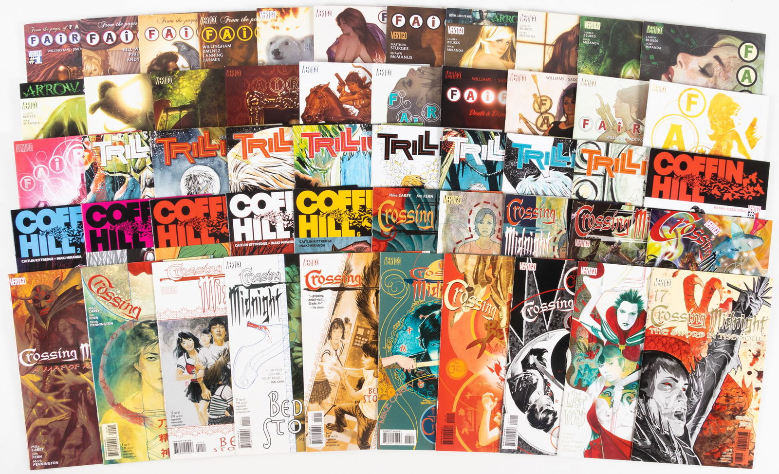 51 issues of Vertigo including Fairest, Trillium, Coffin Hill, Crossing Midnight (1 of 1)