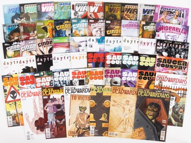 58 issues of Vertigo including Saucer Country, Daytripper, American Virgin, Fables