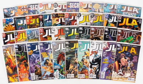 72 issues of JLA Classified and extras