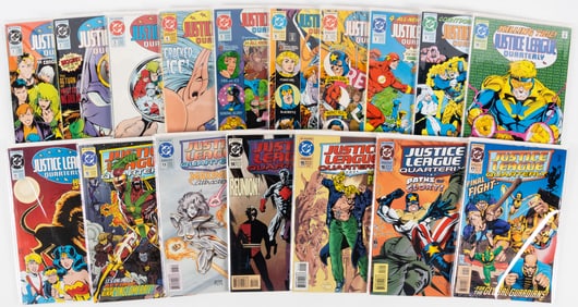 Complete run of Justice League Quarterly