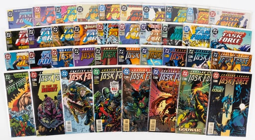 Complete run of Justice League: Task Force