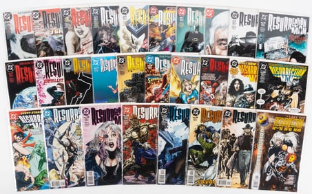 28 issues of Resurrection Man