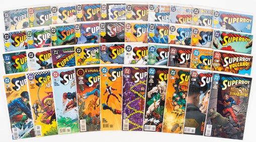 126 issues of Superboy Vol. 4 and Superboy and the Ravers