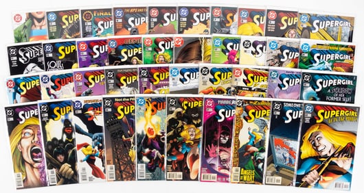 156 issues of Supergirl Vol. 4 & 5 and extras