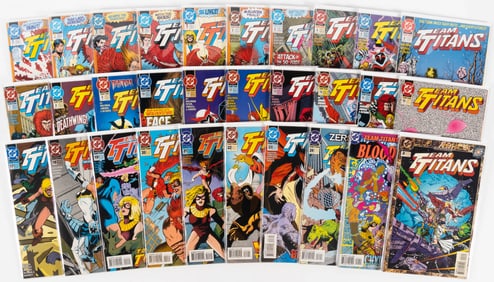 30 issues of Team Titans with annuals