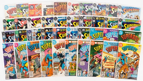 81 issues of The New Adventures of Superboy plus Superboy the Comic Book and extras