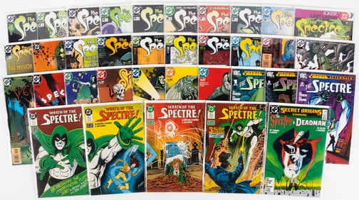 35 issues of The Spectre Vol. 4 with extras