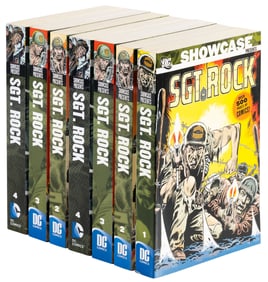 Complete set of DC Showcase Presents Sgt. Rock