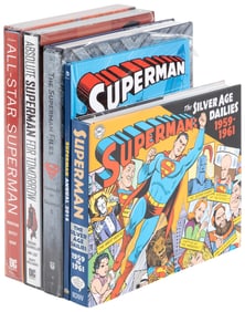 Five collected editions of Superman including Absolute All-Star Superman and Absolute Superman For