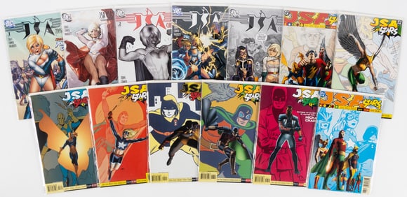 13 issues of JSA All-Stars and JSA Classified
