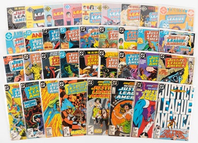 Justice League of America Issues #238-261 plus Annuals and Index