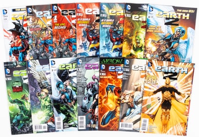29 issues of New 52 Earth 2