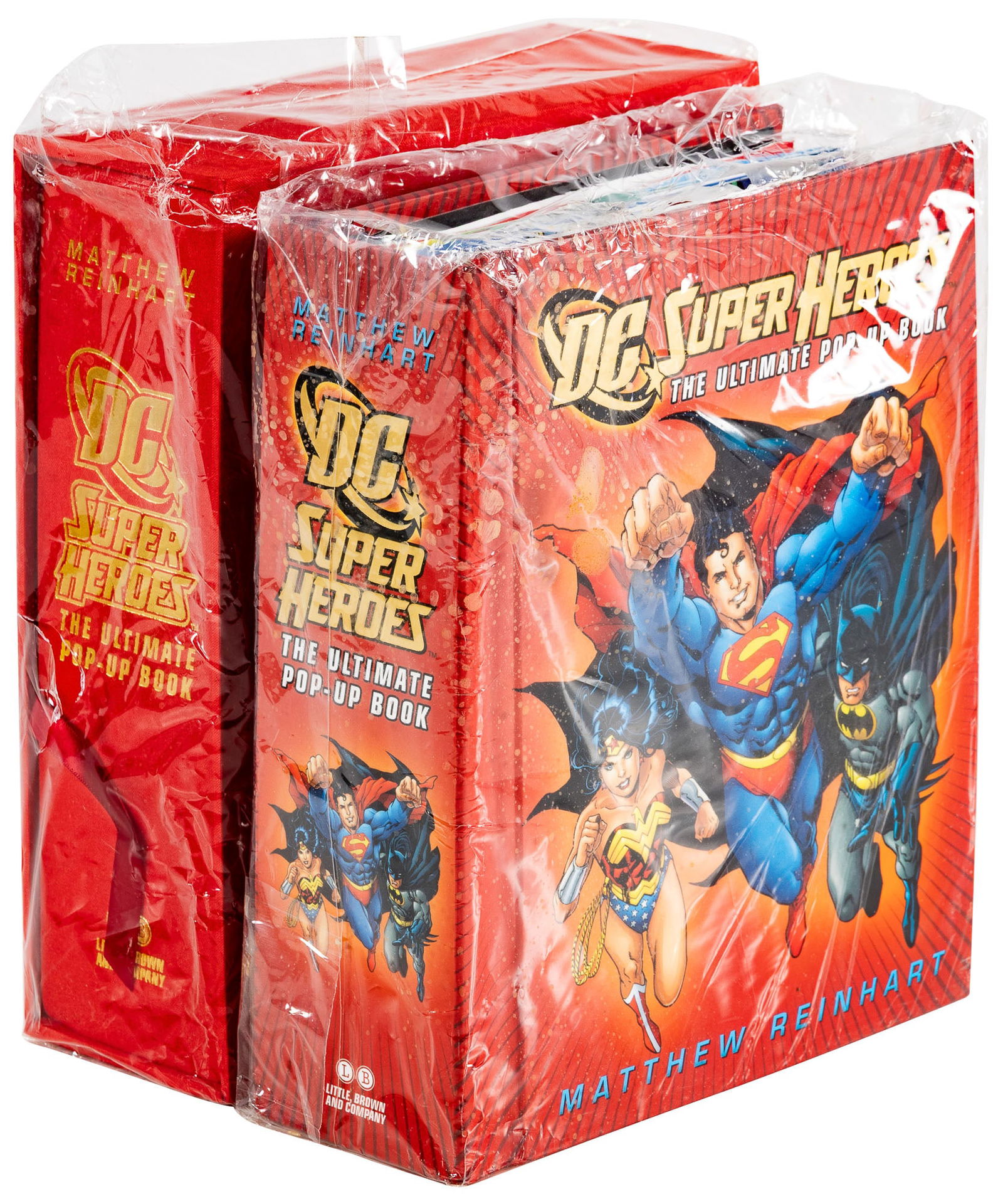 Slipcase signed limited edition DC Super Heroes The Ultimate Pop-Up Book plus general release (1 of 2)