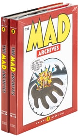 Two volumes of The MAD Archives
