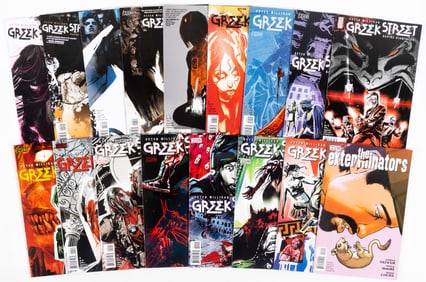 33 issues of Vertigo including The Exterminators, Greek Street