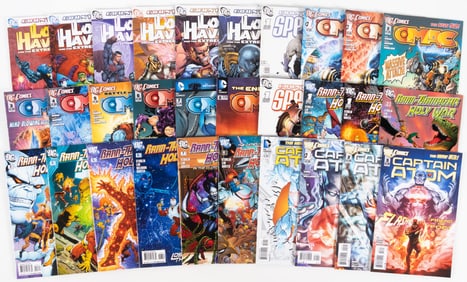 57 issue variety including The Fury of Firestorm, OMAC, Eclipso, Lord Havok