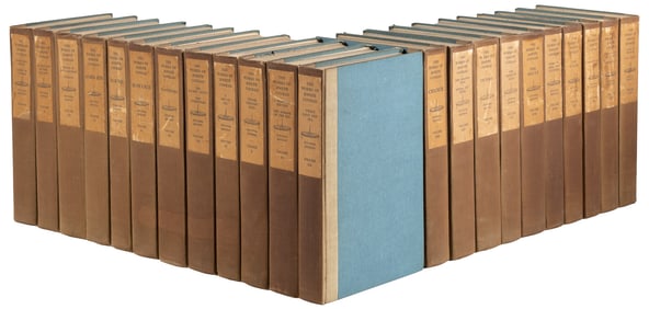 Signed Sun-Dial edition of Joseph Conrad's works