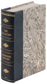 Theodore Dreiser The Financier in rare DJ