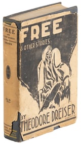 Theodore Dreiser Free 1918 1st ed. in DJ