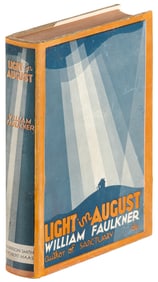 Sharp copy in jacket of Faulkner's Light in August