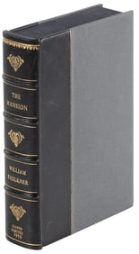 The Mansion signed by Faulkner, limited edition