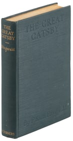 Handsome first issue copy of The Great Gatsby