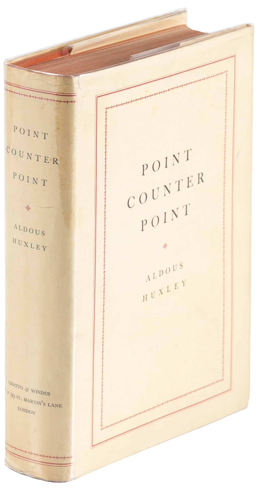 Aldous Huxley, Point Counter Point 1st in dj (1 of 2)