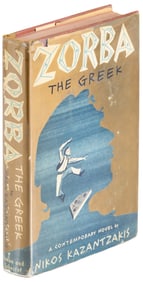 Zorba the Greek 1st U.S. ed. basis for movie