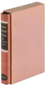 Signed by Sinclair Lewis