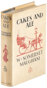 Cakes and Ale, First edition in scarce dj