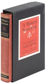 Writer's Notebook by Maugham, signed limited