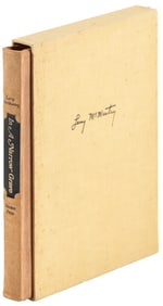 McMurtry In a Narrow Grave Signed and inscribed