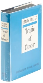 Henry Miller Tropic of Cancer, 1st Printing