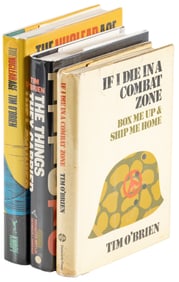 3 signed volumes by Tim O'Brien