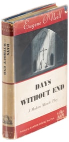 Eugene O'Neill, Days Without End signed 1st Ed.