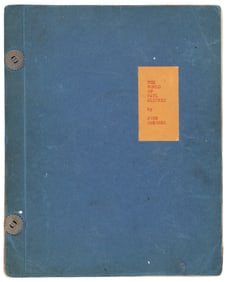 John Osbourne's disaster of a musical, with inscribed slip