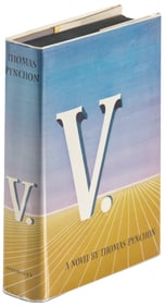 First Edition of Pynchon's first book, V.