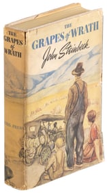 Grapes of Wrath, 1st ed. in unclipped jacket