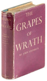 Grapes of Wrath 1st British Edition in dj