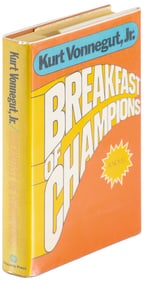 Breakfast of Champions by Vonnegut, first edition