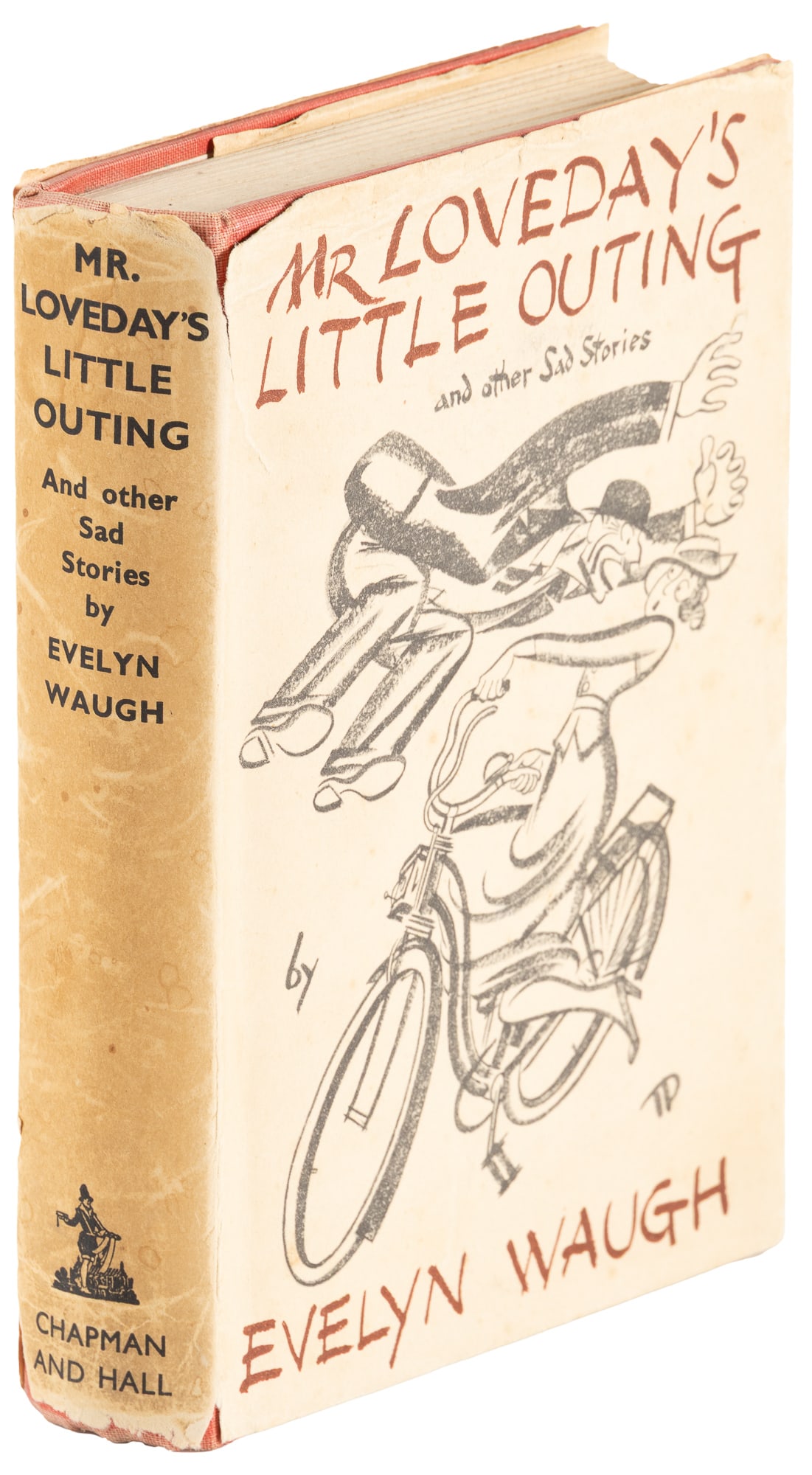 Mr. Loveday's Little Outing in jacket: Heading: Author: Waugh, Evelyn Title: Mr. Loveday's Little Outing and Other Sad Stories Place Published: London Publisher:Chapman and Hall, Ltd. Date Published: 1936 Description: R