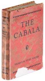 Thornton Wilder's first book, 1st ed. in jacket