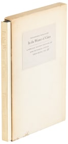 Tenessee Williams poetry, signed limited ed.