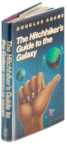 1st U.S. edition of Adams' Hitchhiker's Guide