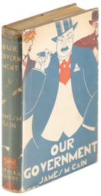 First Edition of James M. Cain's first book