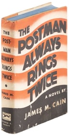 Postman Always Rings twice 1st ed. signed
