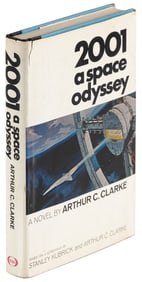 2001: A Space Odyssey signed by film's stars