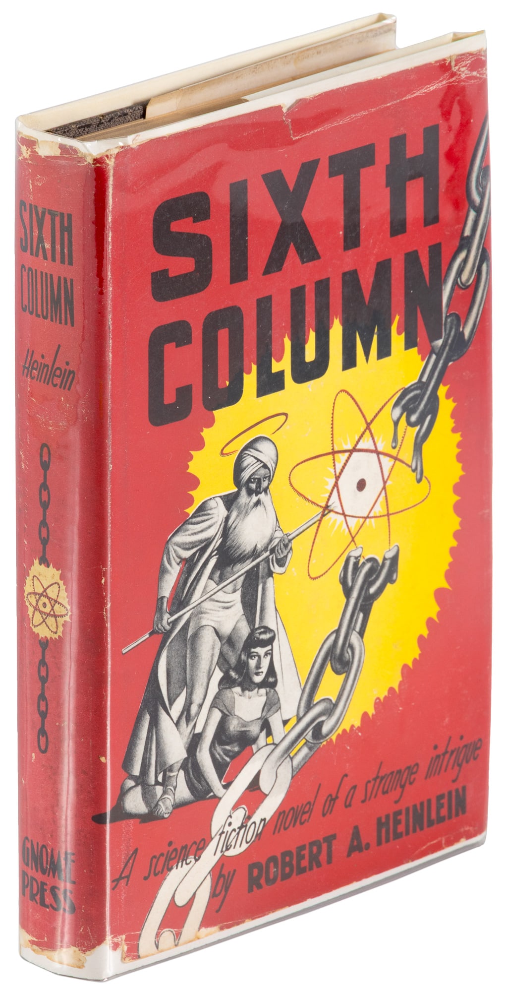 Robert Heinlein Sixth Column in jacket (1 of 2)
