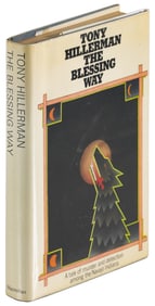 Tony Hillerman's first book, signed by Hillerman
