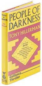 Signed by Hillerman with additional signed card